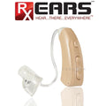 RX Ears Hearing Aids, Model RX8, Beige, Disposable/Single-Use