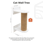 Small Cat Tree – White
