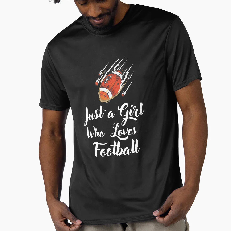 Just Who Loves Football 03 T-Shirt - Streetwear Style Unisex