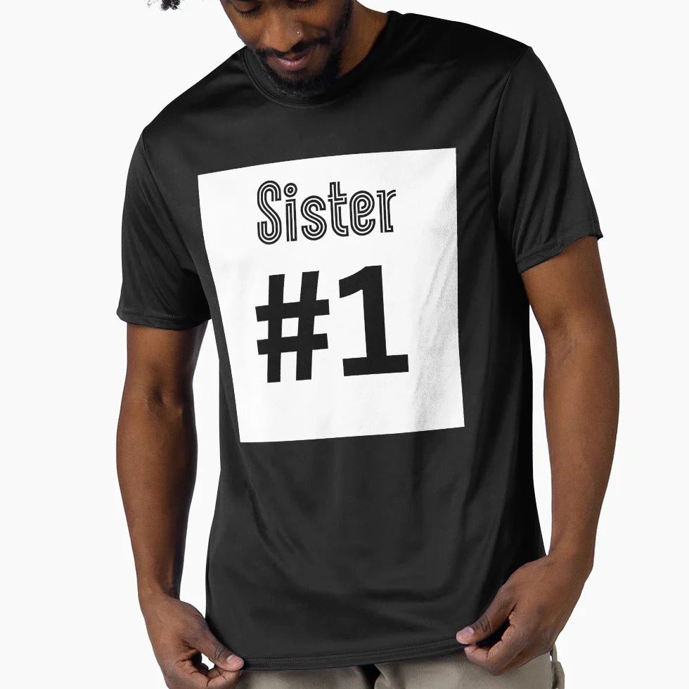 Sister 1 T-Shirt - Unique Graphic Unisex