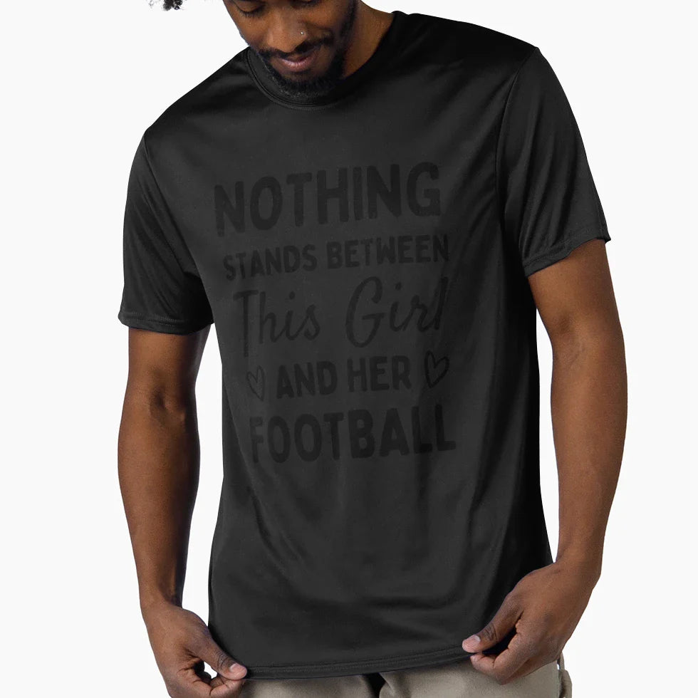 Nothing Stands Between This And Her T-Shirt - Fun Novelty Design Unisex