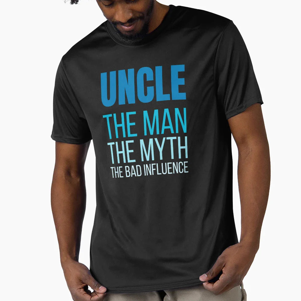 Uncle Myth Bad Influence T-Shirt - Novelty Apparel Unisex