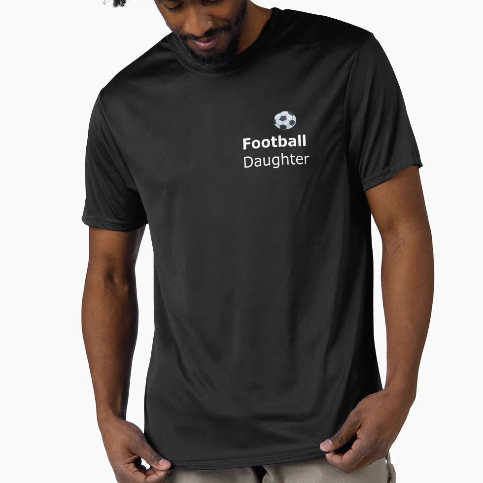 Football Daughter T-Shirt - Trendy Graphic Unisex