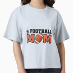 Football Mom T-Shirt - Graphic Print Men Women