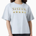 Five Stars Sister Best Sister World T-Shirt - Trendy Graphic Unisex