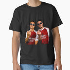 Rice And Odegaard Middle Finger T-Shirt - Minimalist Print Unisex