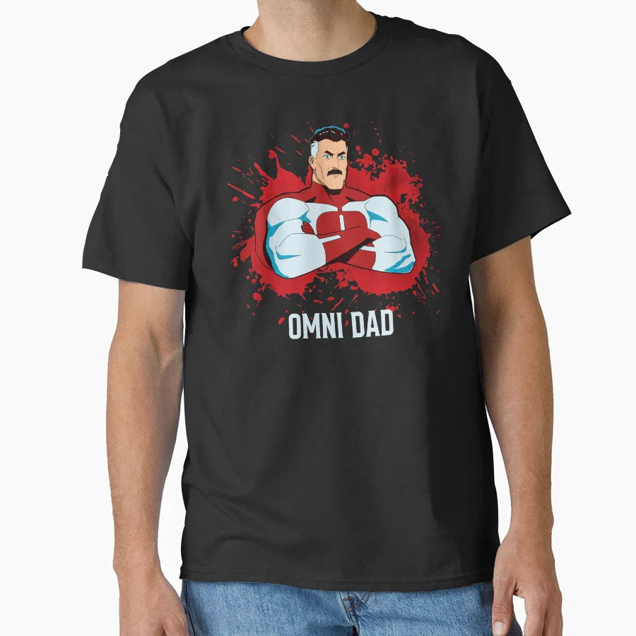 Omni Dad T-Shirt - Minimalist Print for Adults