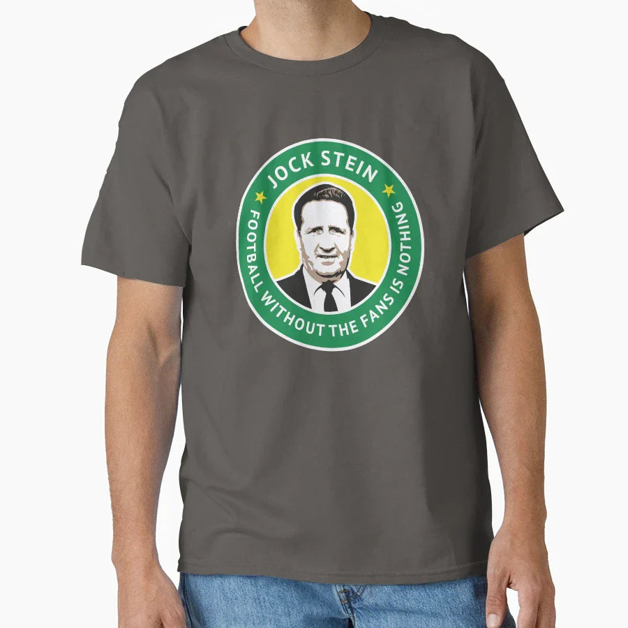 Jock Stein Celtic T-Shirt - Aesthetic Graphic for Adults
