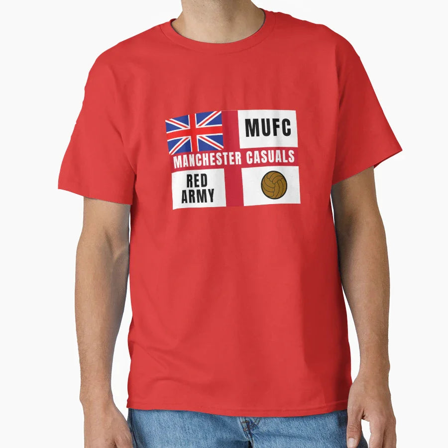 Manchester Casuals T-Shirt - Fun Novelty Design Men Women