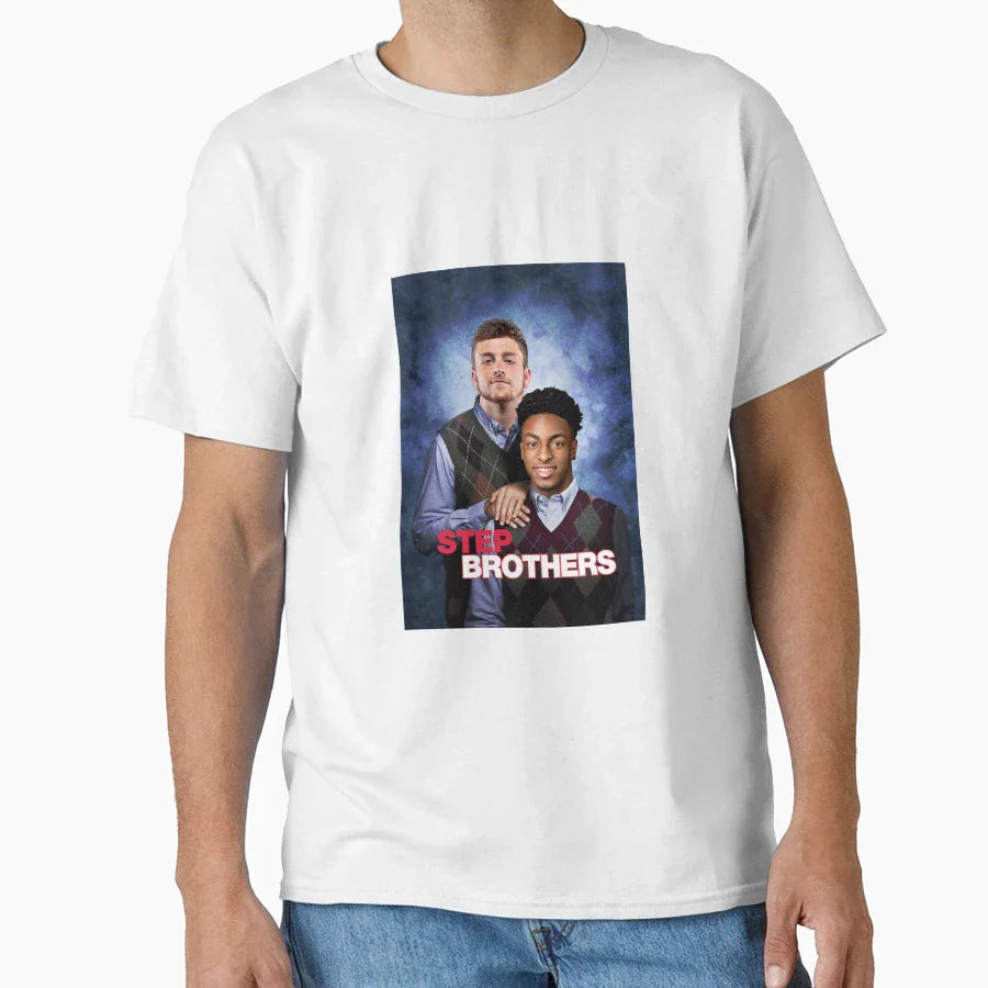 Step Brothas Kj And Sean T-Shirt - Casual Everyday Wear for Adults