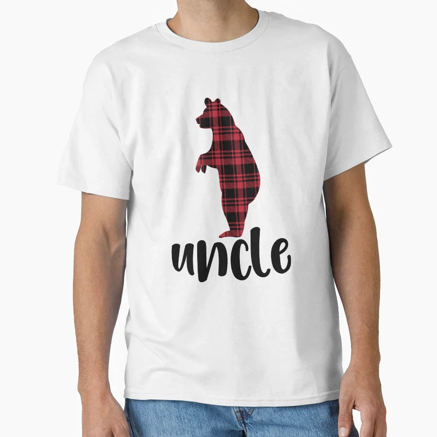 Uncle Bear T-Shirt - Streetwear Style Men Women