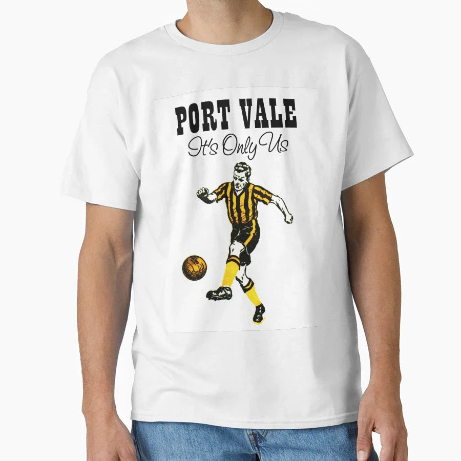 Port Vale Football Supercool T-Shirt - Unique Graphic Men Women