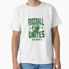 Football Unites World T-Shirt - Novelty Apparel Unisex