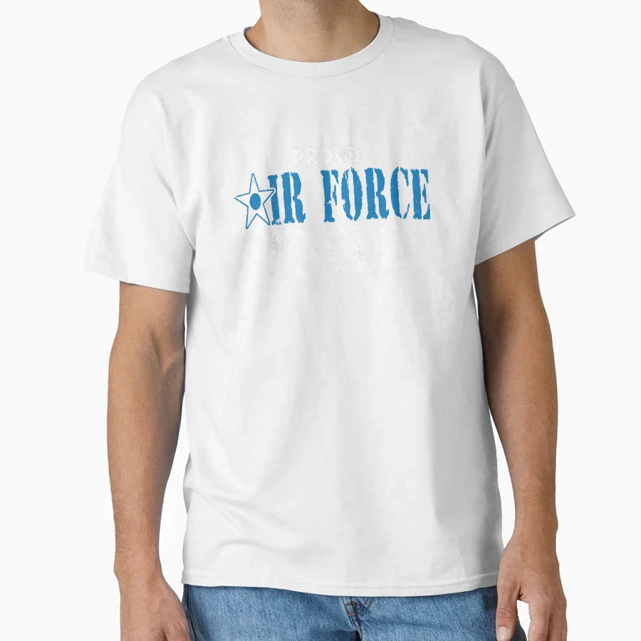 Proud Air Force Uncle Air Force Family Gifts T-Shirt - Graphic Print Unisex