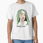 Mary Jane T-Shirt - Trendy Graphic for Adults