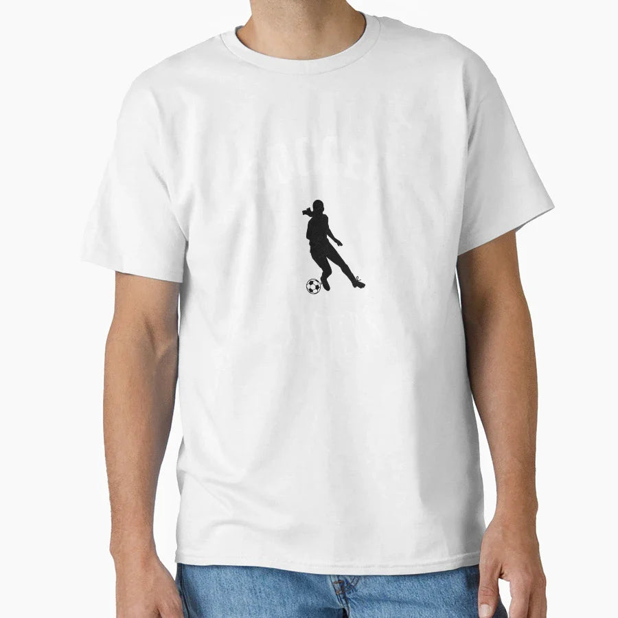 Soccer Sisters Womens Football T-Shirt - Trendy Graphic Men Women