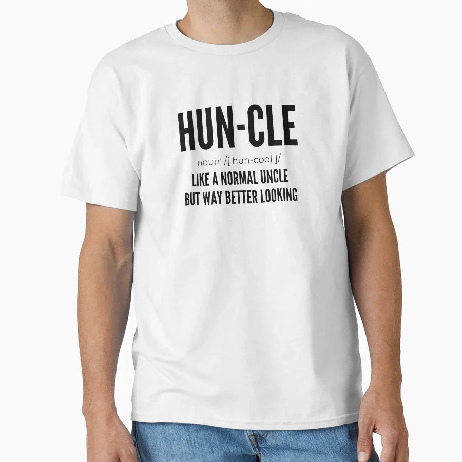 Huncle T-Shirt - Casual Everyday Wear for Adults