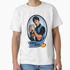 Uncle Rico Football Card T-Shirt - Aesthetic Graphic for Adults