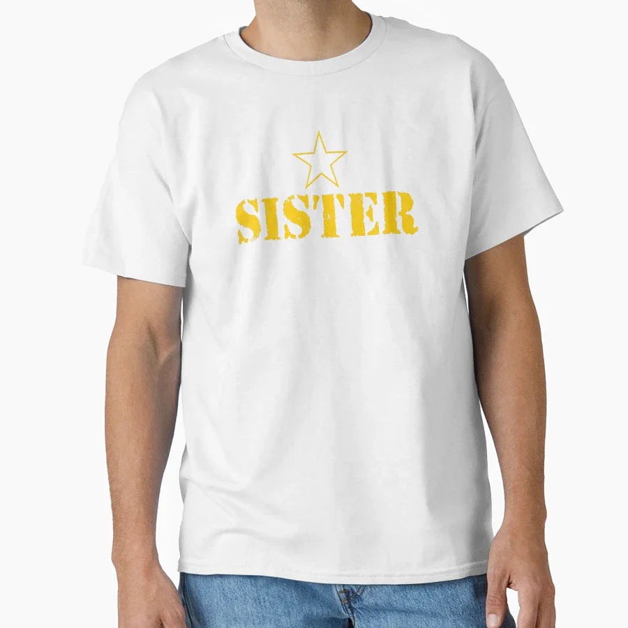 Proud Army Sister Army Shirts Army T-Shirt - Custom Art Print Men Women