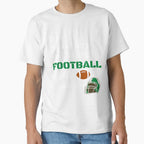 Sundays We Watch Football Daddy Funny T-Shirt - Unique Graphic Unisex