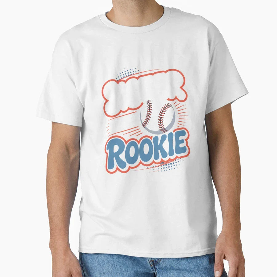 Sister Rookie 1St Baseball T-Shirt - Casual Everyday Wear Men Women
