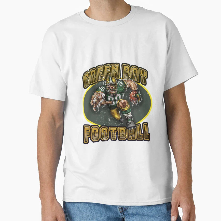 Green Bay Football T-Shirt - Trendy Graphic Unisex