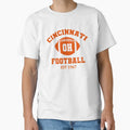 Cincinnati Football Est 1967 T-Shirt - Custom Art Print for Adults