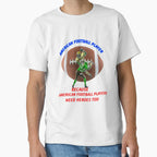 American Football Player Hero T-Shirt - Trendy Graphic for Adults