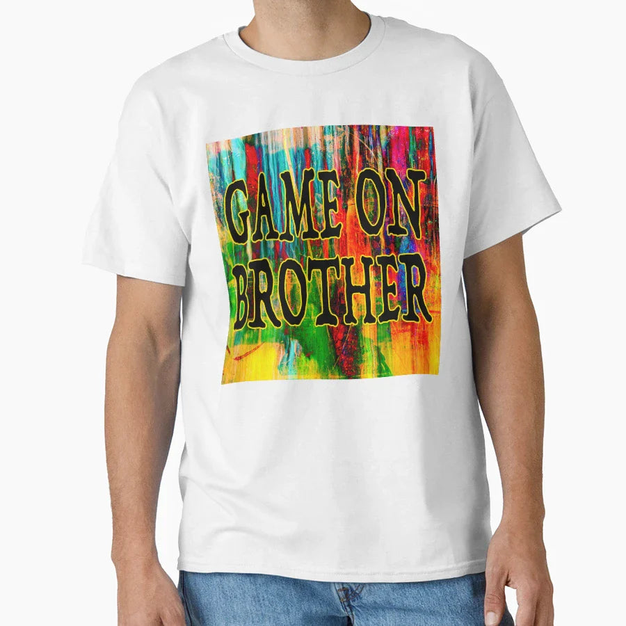 Game Brother T-Shirt - Fun Novelty Design for Adults