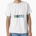 I Get My Good Looks From My Uncle T-Shirt - Trendy Graphic for Adults