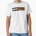 Brother T-Shirt - Minimalist Print Men Women