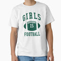 Football Rachel Green 15 Ball Varsity T-Shirt - Trendy Graphic Men Women