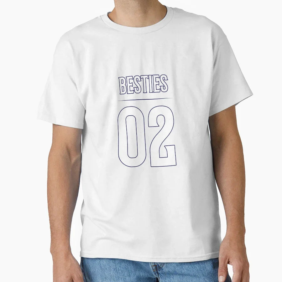 Besties 02 T-Shirt - Trendy Graphic Men Women