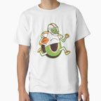 Avocado Soccer Player Playing T-Shirt - Aesthetic Graphic for Adults