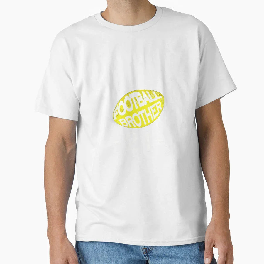 Football Brother Personal Football T-Shirt - Unique Graphic Men Women