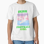 Irish Football T-Shirt - Minimalist Print Unisex