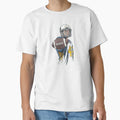 Football T-Shirt - Minimalist Print for Adults