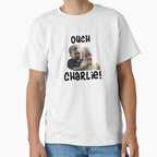 Ouch Charlie T-Shirt - Trendy Graphic for Adults