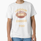 Football Player Lineman T-Shirt - Trendy Graphic Unisex