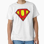 Letter U Super Letter Vol 1 T-Shirt - Streetwear Style Men Women
