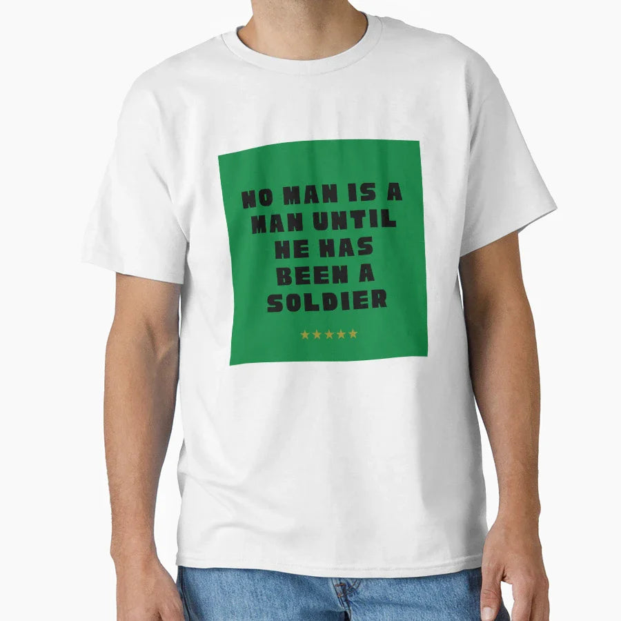 Military Life T-Shirt - Streetwear Style Men Women