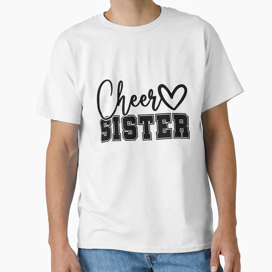 Cheer Sister T-Shirt - Streetwear Style Unisex
