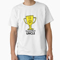 Second Best Uncle T-Shirt - Aesthetic Graphic for Adults