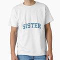 American Flag Sister Matching Family T-Shirt - Streetwear Style Men Women