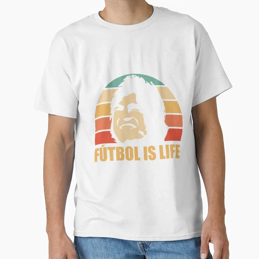 Futbol Is Life1 T-Shirt - Aesthetic Graphic Men Women