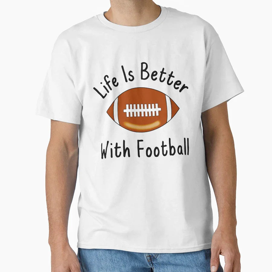 Football Lover T-Shirt - Streetwear Style Unisex
