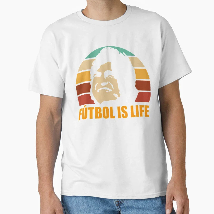 Futbol Is Life T-Shirt - Unique Graphic for Adults