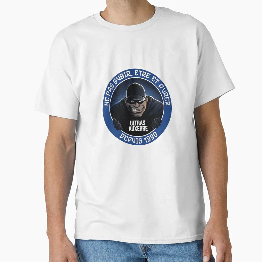 Ultras Auxerrois 1990 Stand Strong And Last T-Shirt - Trendy Graphic Unisex