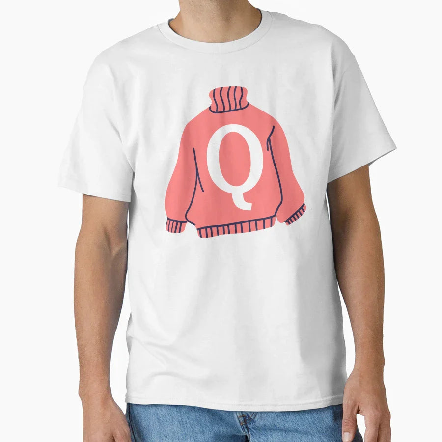 Letter T-Shirt - Trendy Graphic for Adults