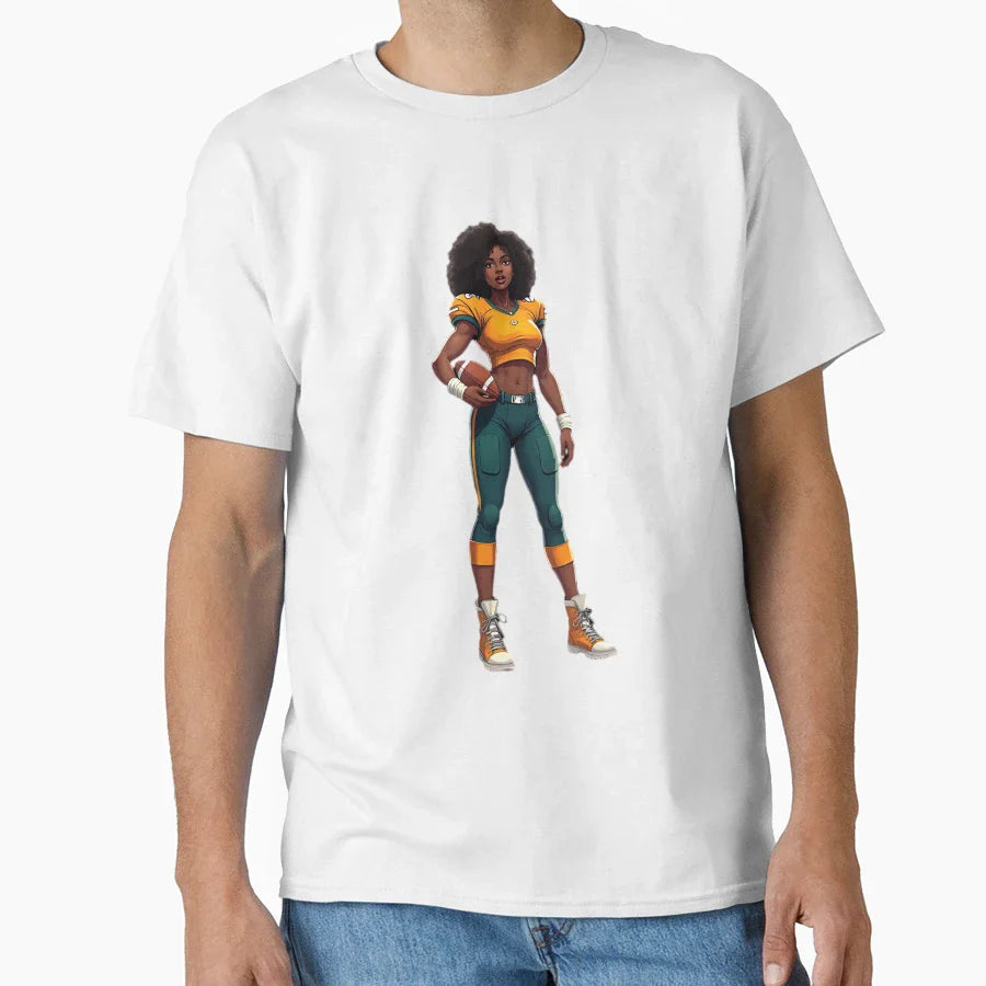 American Football T-Shirt - Fun Novelty Design Men Women